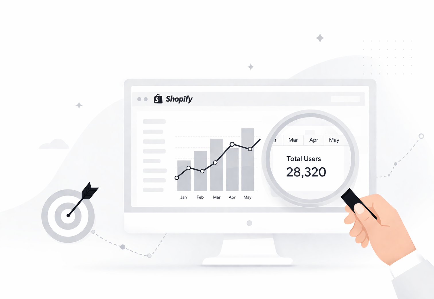 How to Find Your Unique Monthly Visitors on Shopify