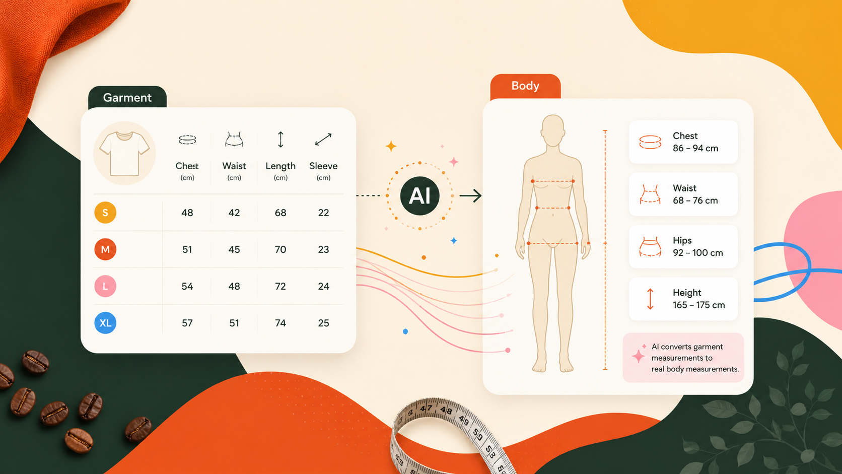 How to Convert Garment Measurements to Body Measurements Using ChatGPT