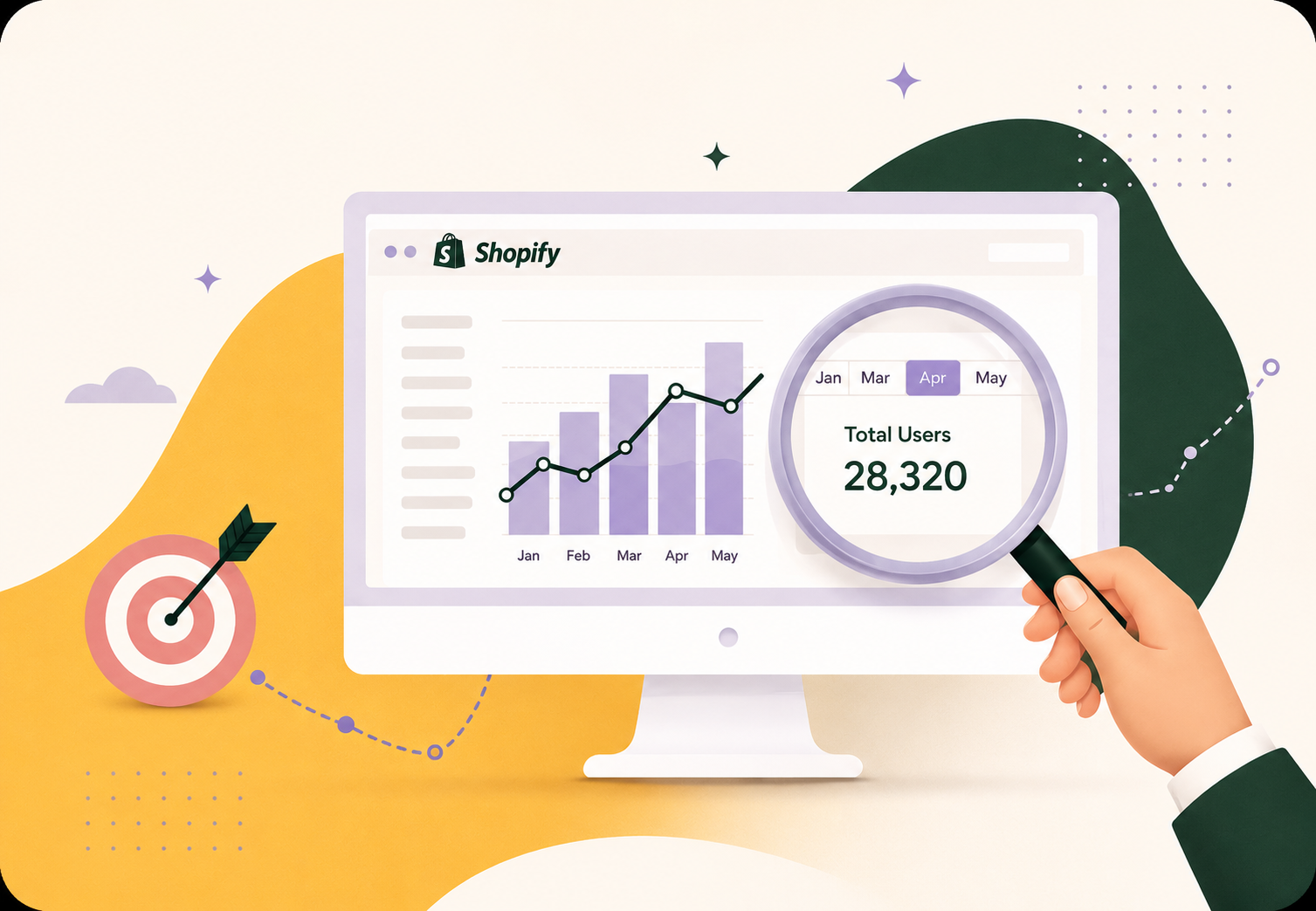 How to Find Your Unique Monthly Visitors on Shopify